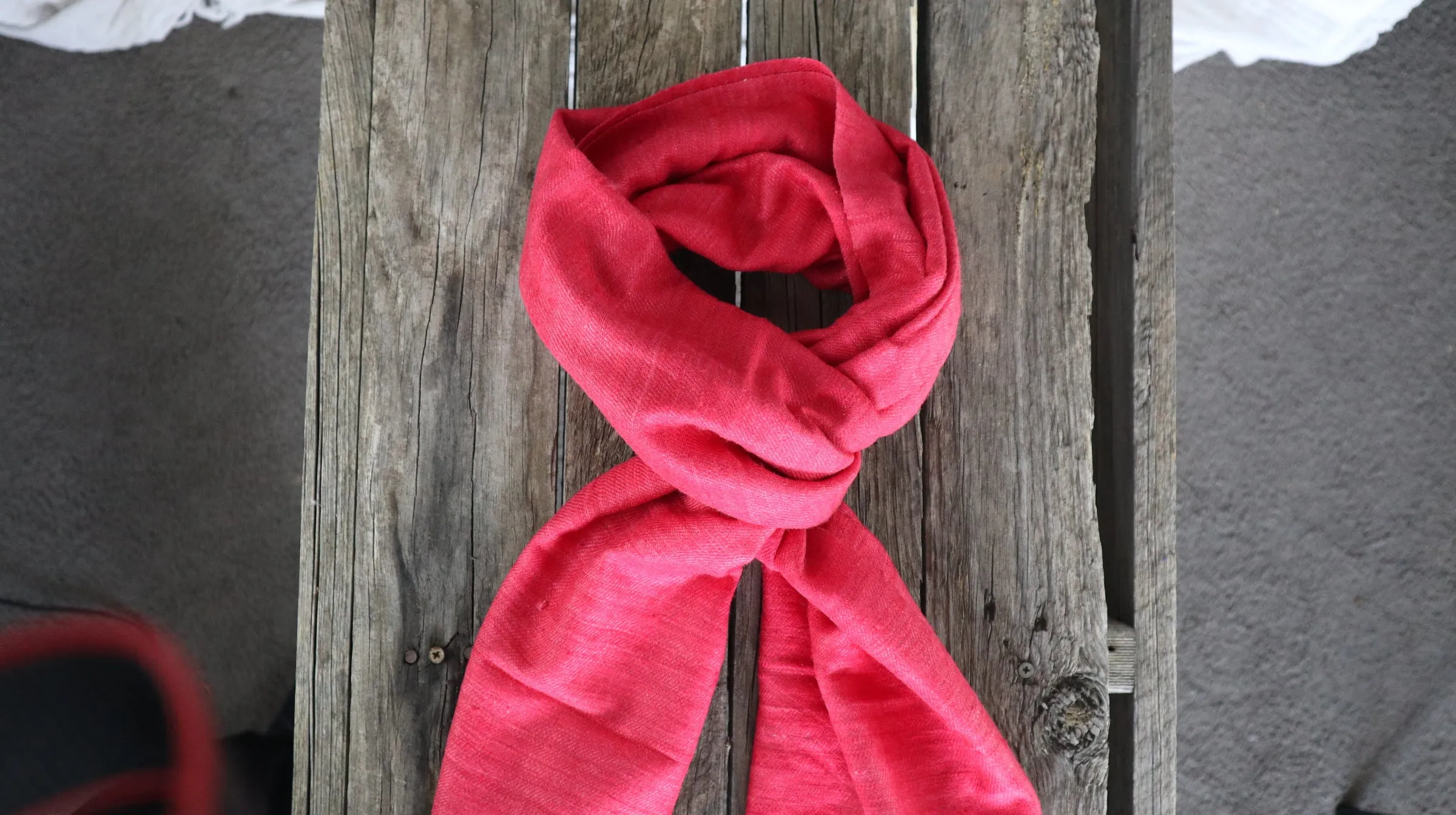 Fair Trade Ethical Non-Violent Silk Scarf