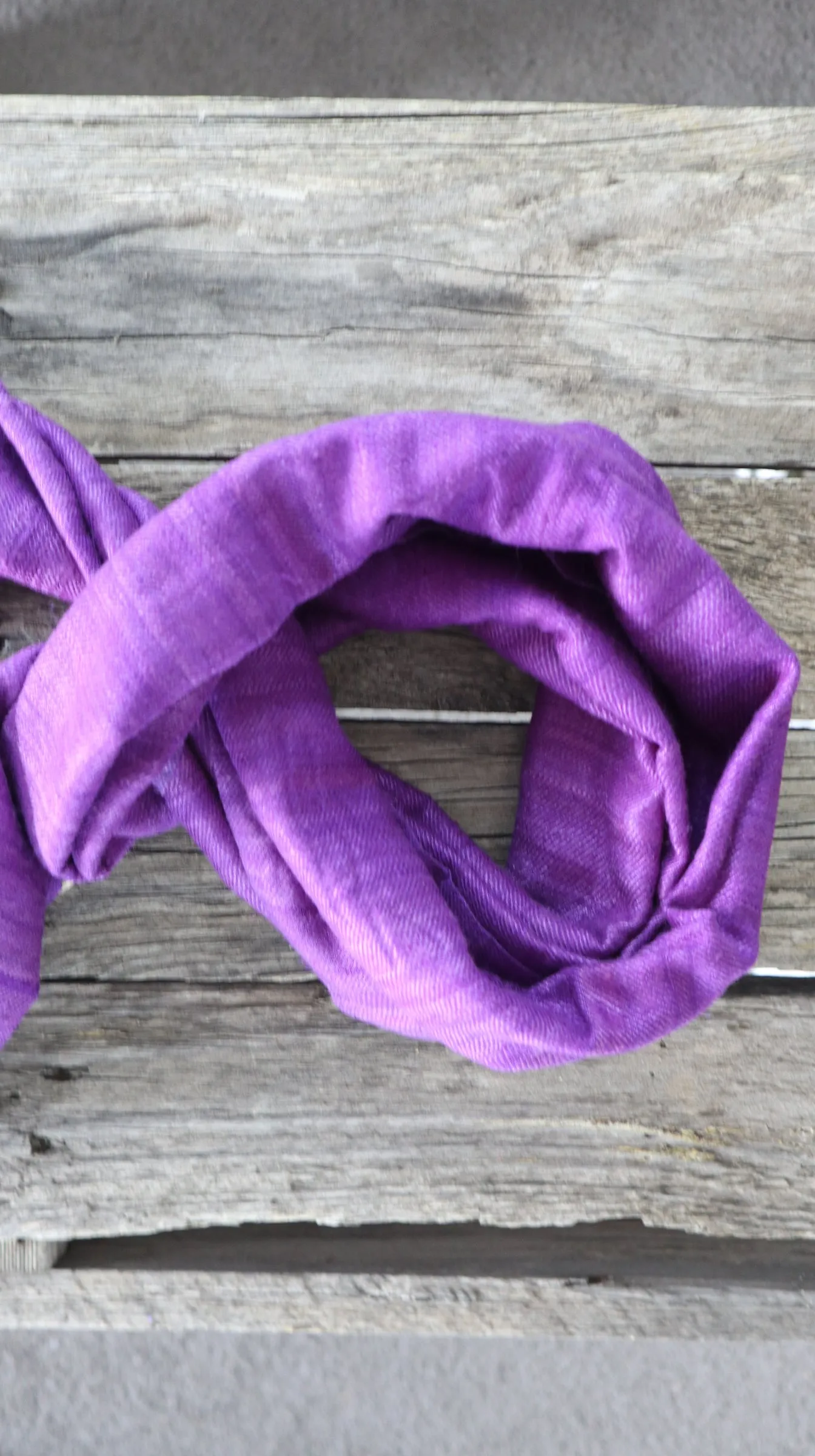 Fair Trade Ethical Non-Violent Silk Scarf