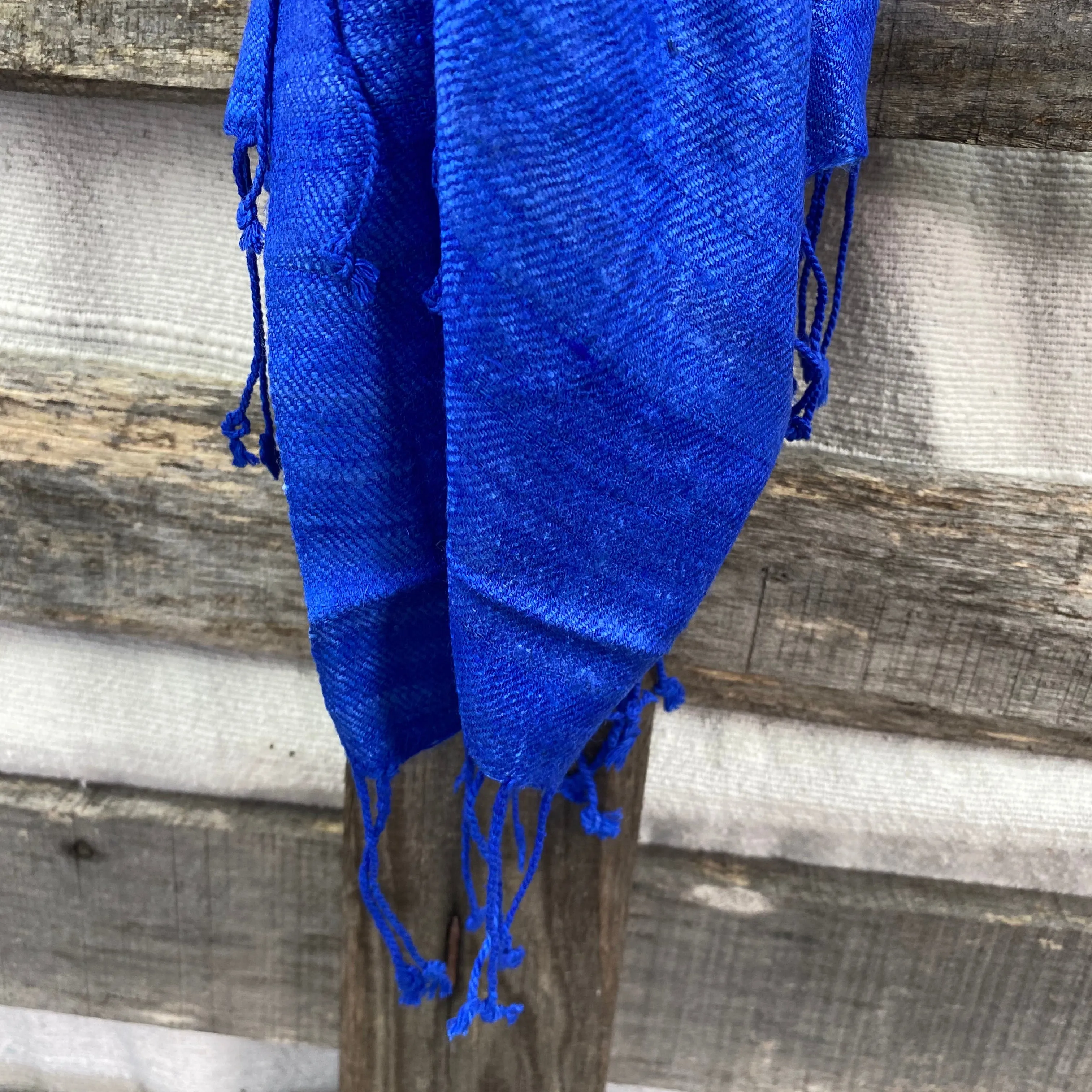 Fair Trade Ethical Non-Violent Silk Scarf