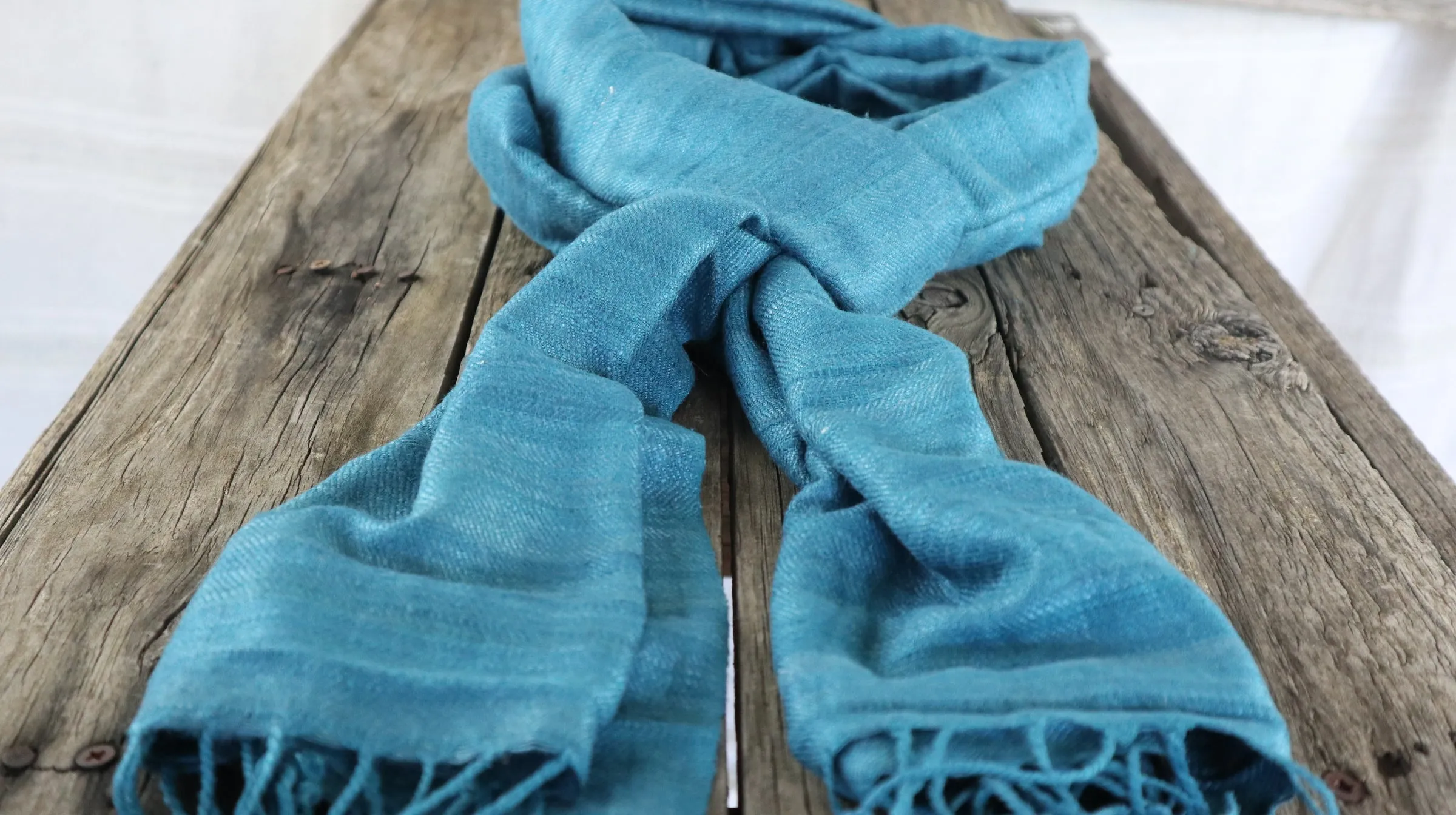 Fair Trade Ethical Non-Violent Silk Scarf