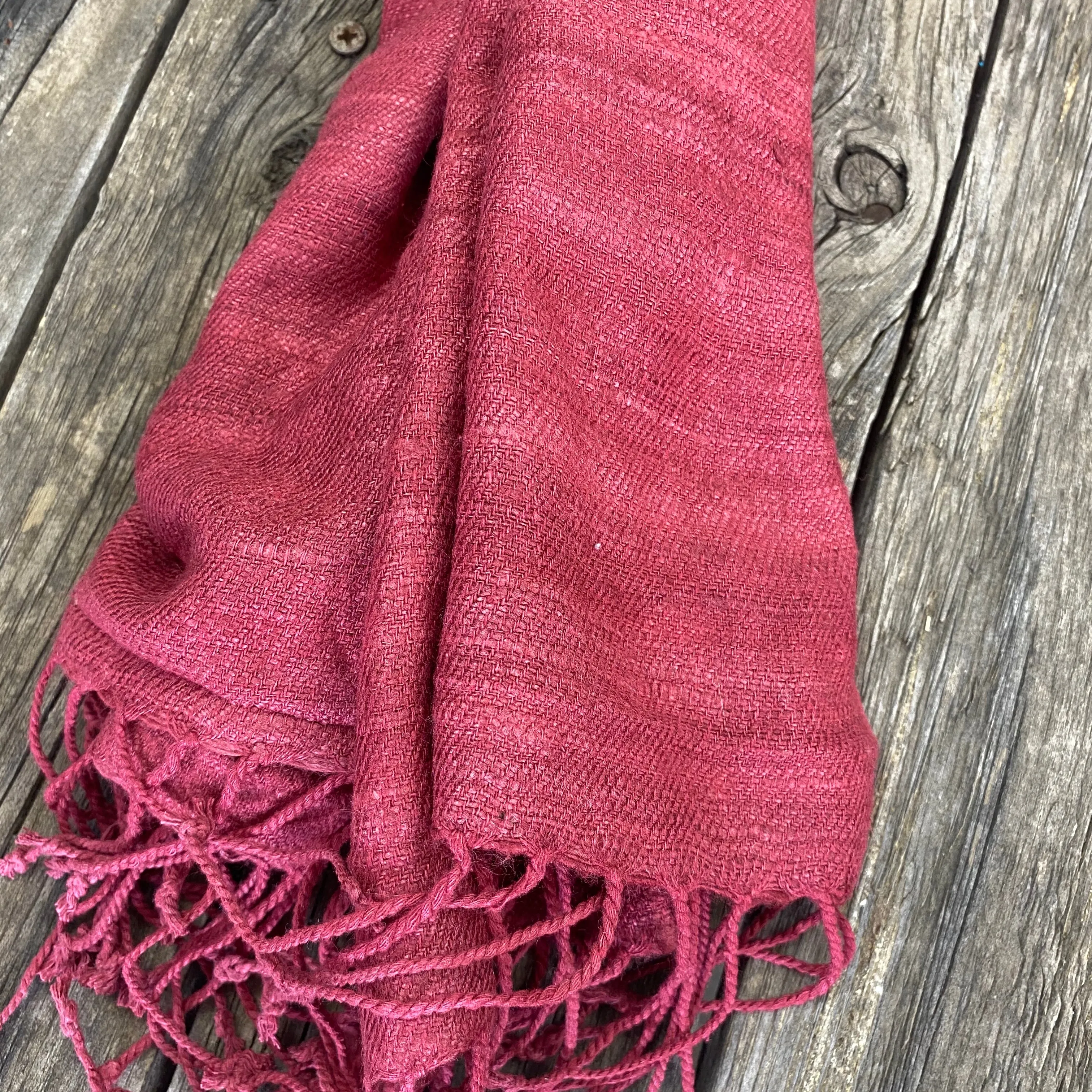 Fair Trade Ethical Non-Violent Silk Scarf