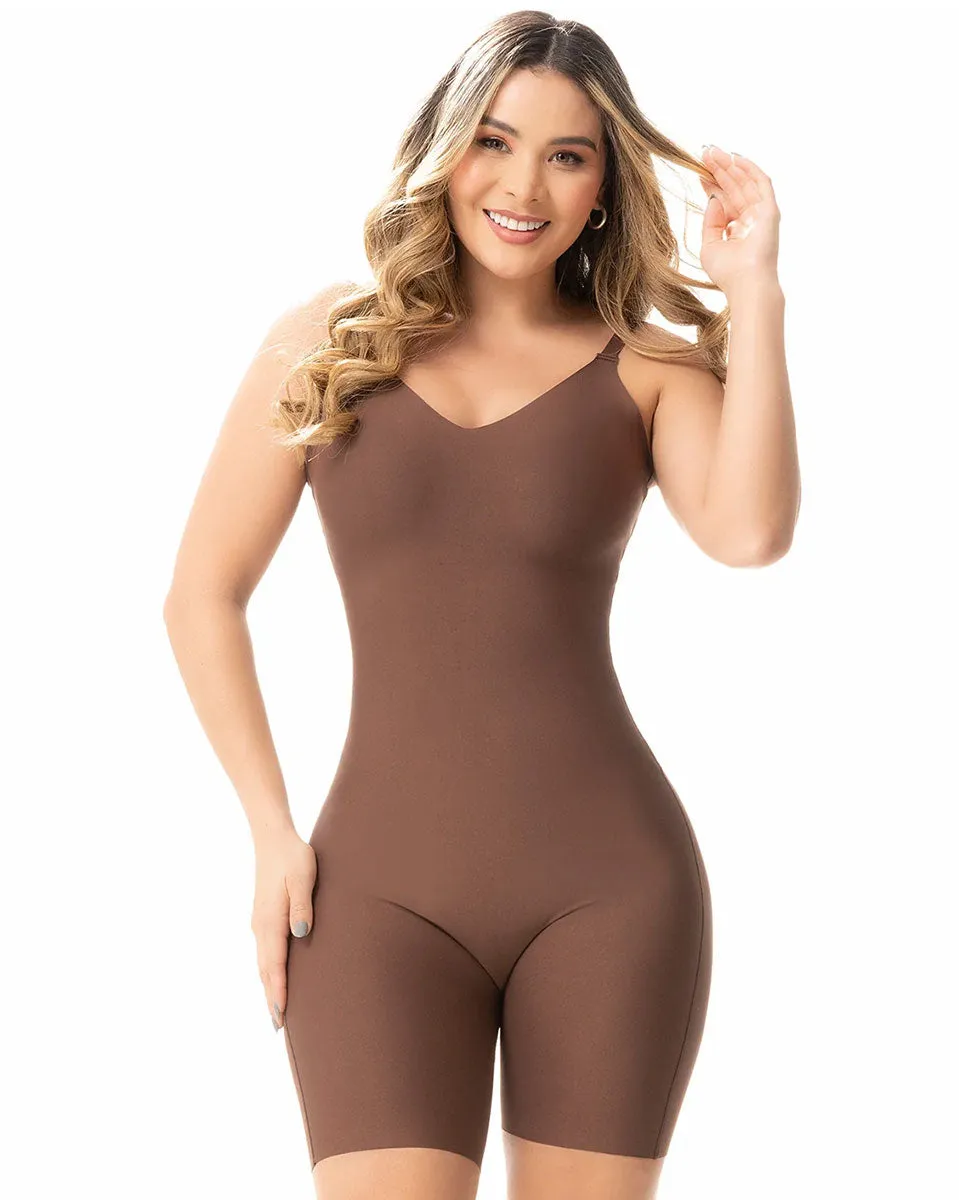 Fajas Sonryse Butt Lifter Seamless Jumpsuit Tummy Control Shapewear