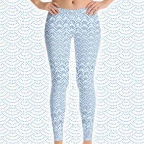 Fish Scale Mermaid Leggings