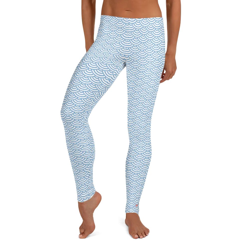 Fish Scale Mermaid Leggings