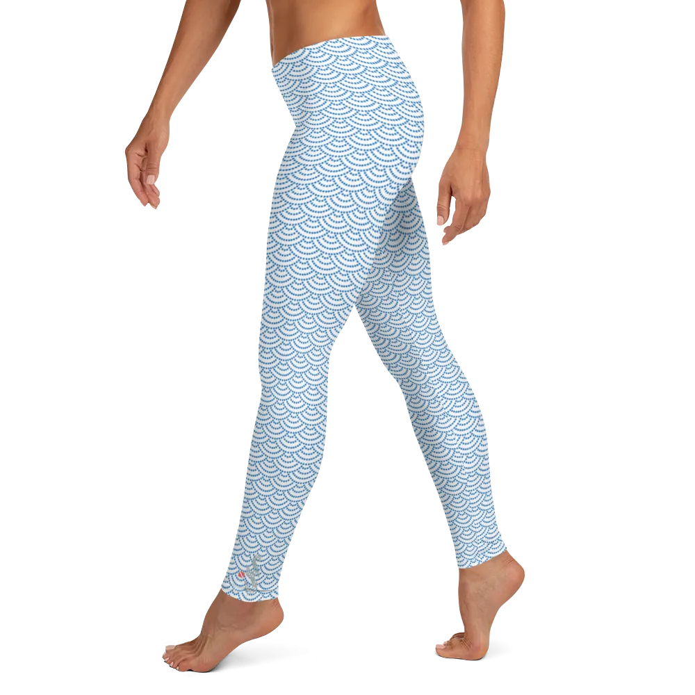 Fish Scale Mermaid Leggings