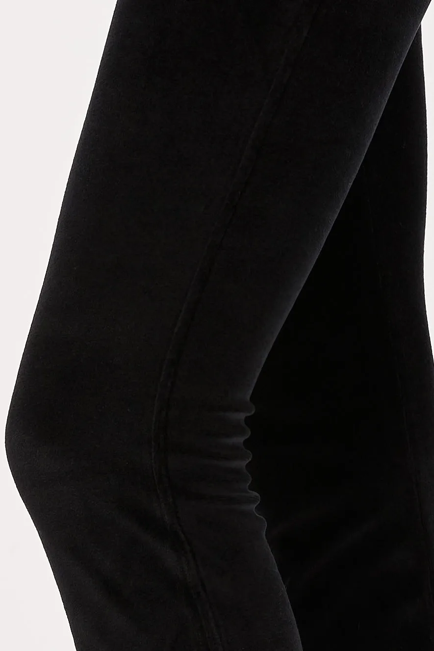 Flared Legging Pant in Black