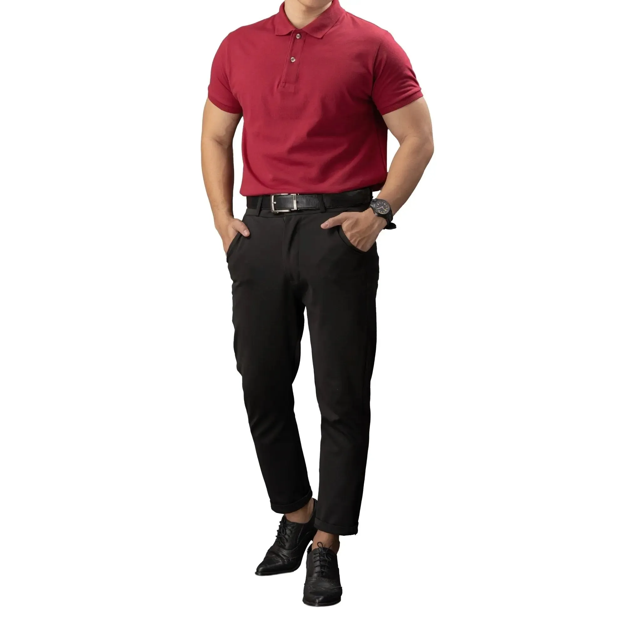 FLEXFIT Series Men's Polo - Red