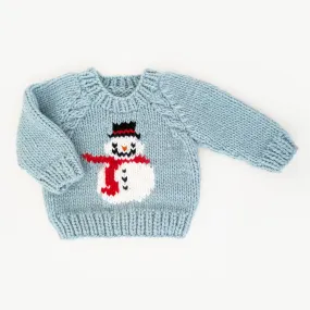 Frosty Snowman Crew Neck Sweater Baby & Toddler