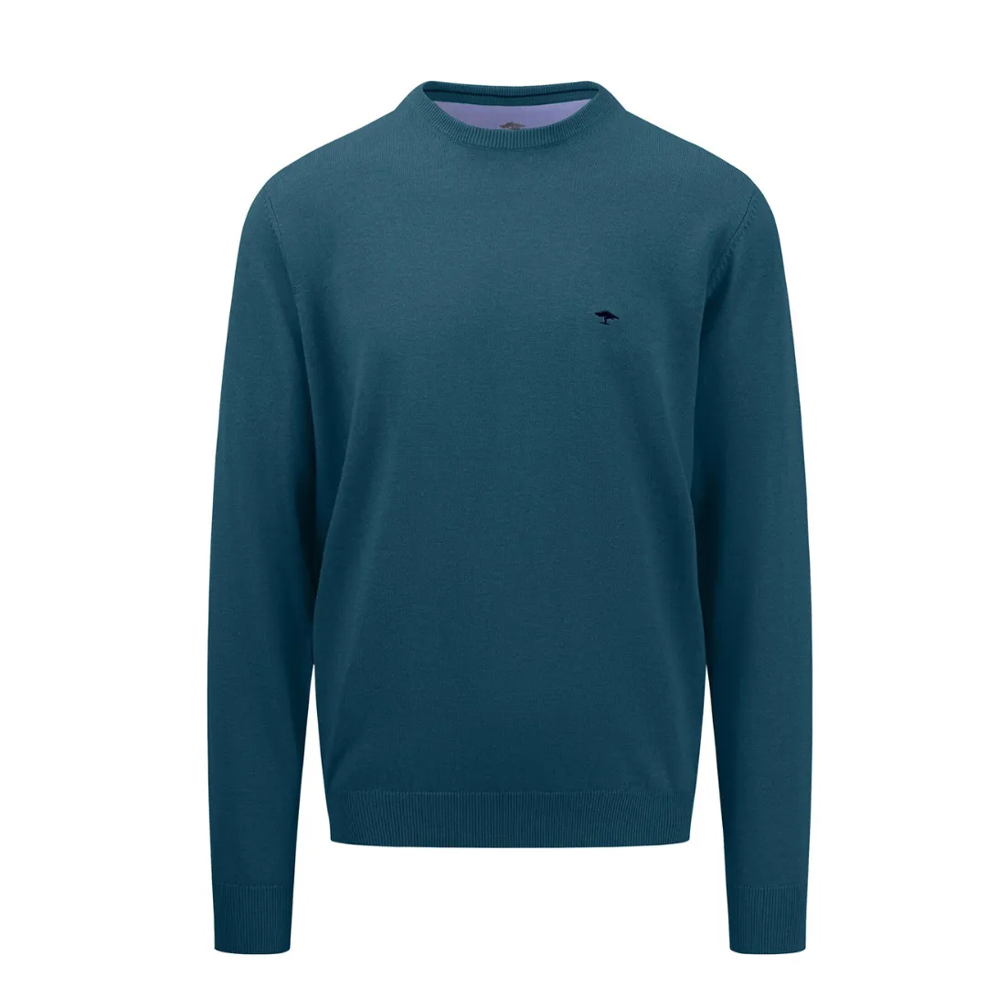 Fynch Hatton O-Neck Superfine Jumper