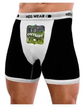 Go Outside - Beautiful Cliffs Mens Boxer Brief Underwear by NDS Wear