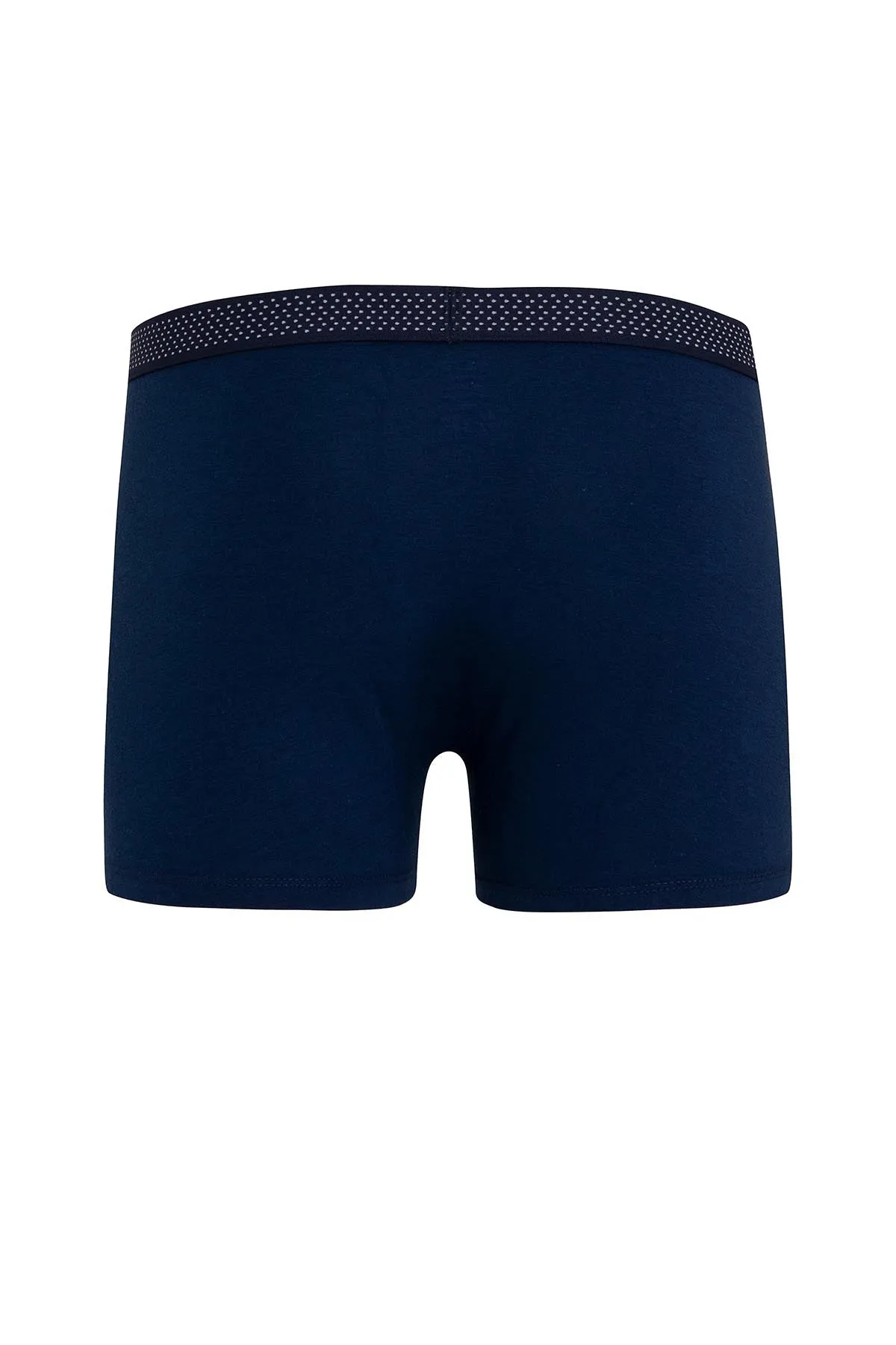 Gray - Light Navy Modal Jersey Boxer