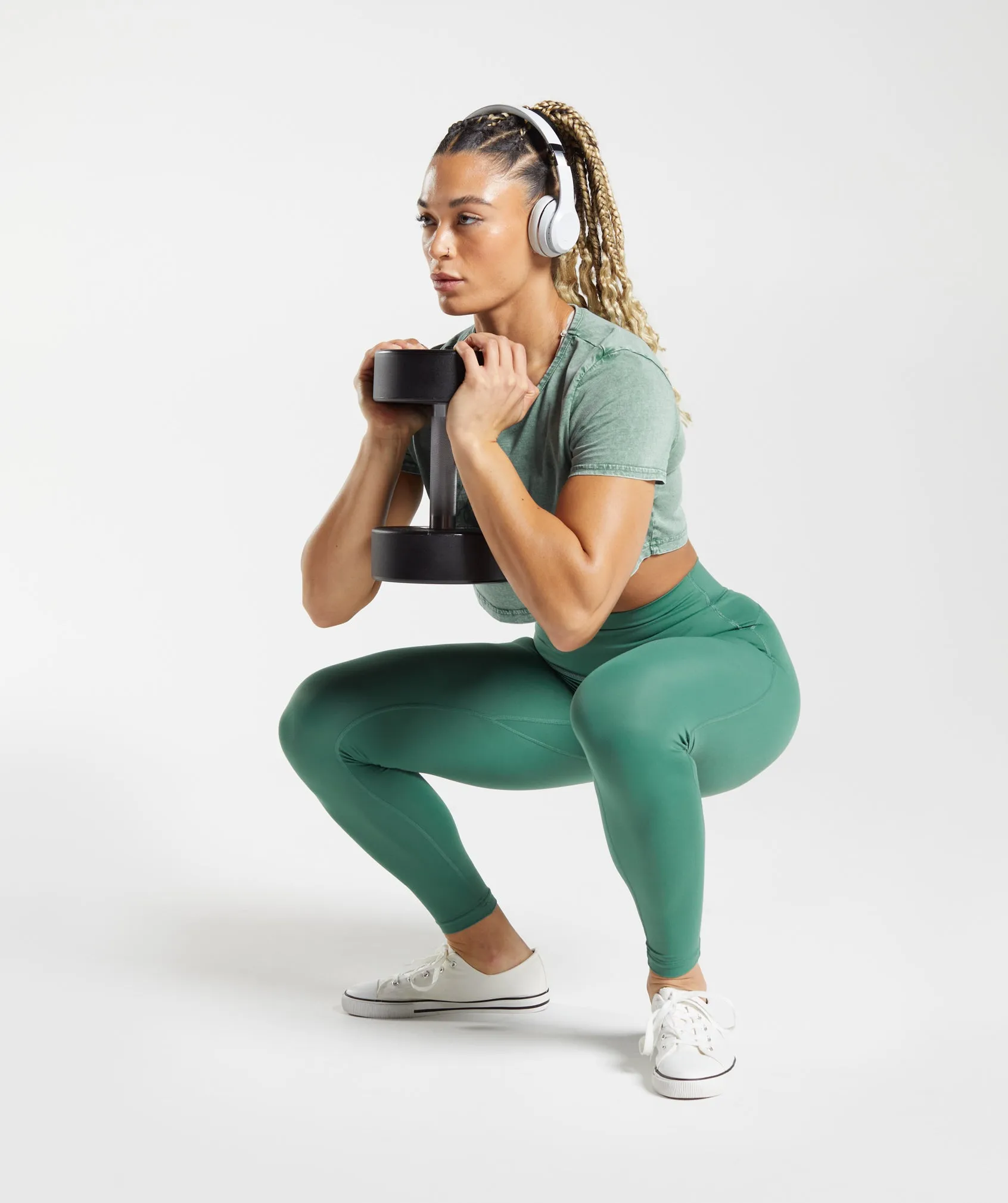 Gymshark Legacy Leggings - Hoya Green