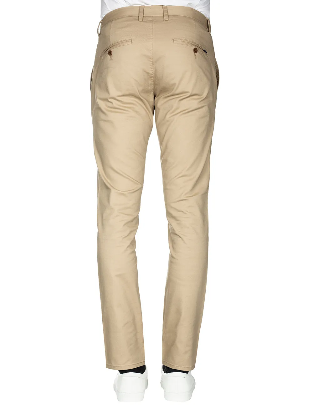 Hallden Tech Prep Chinos-Dark Khaki