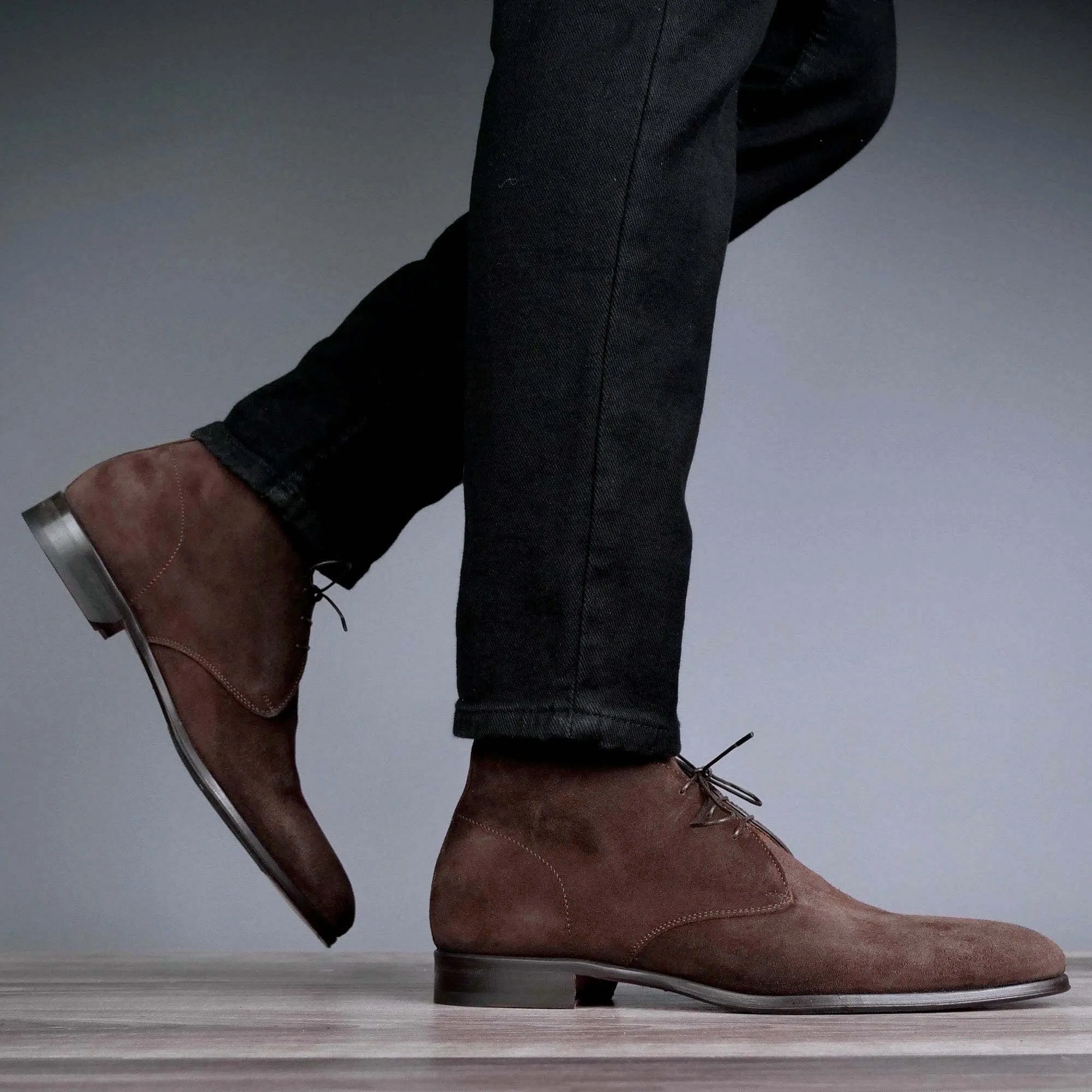 Hamilton Chukka Boot Brown Suede