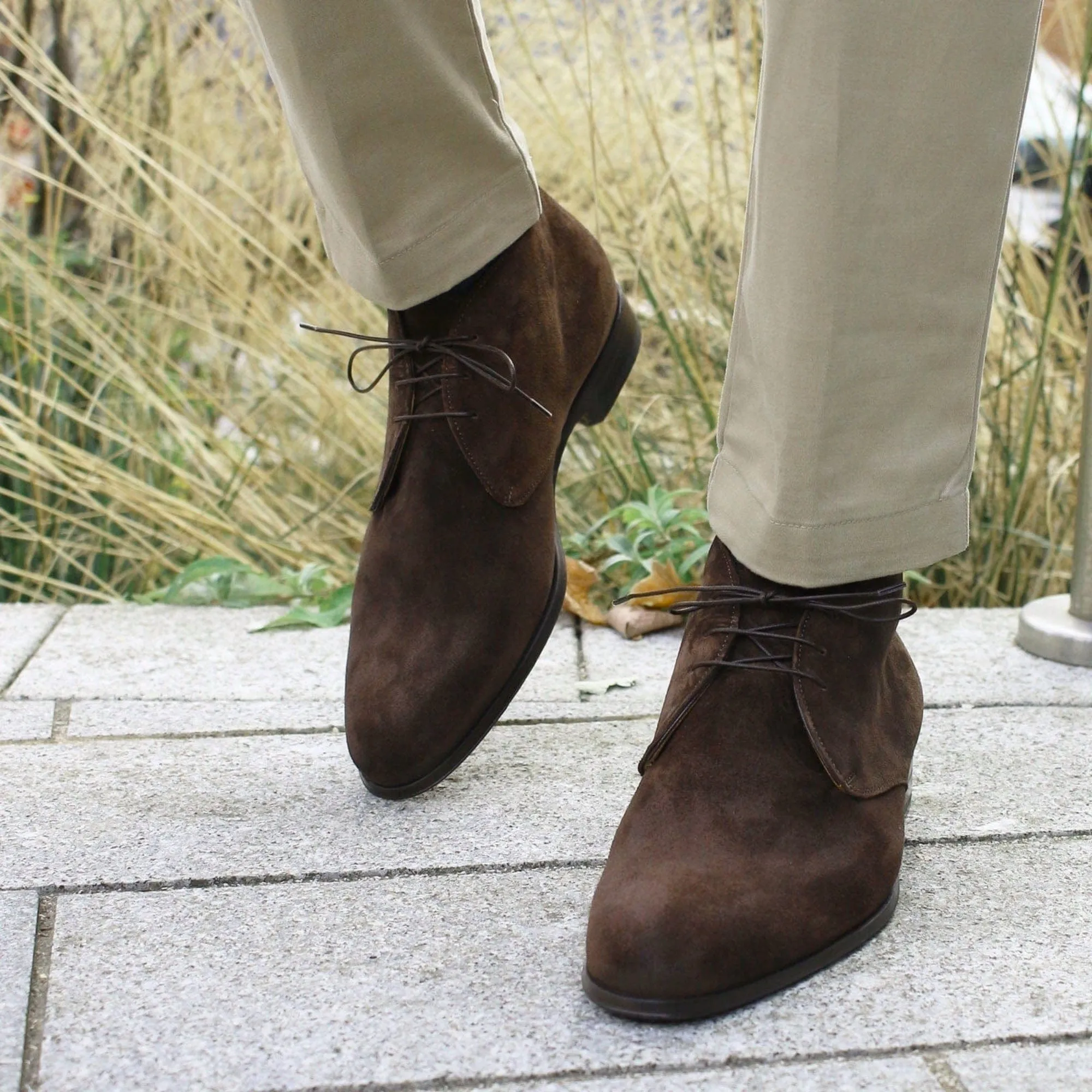 Hamilton Chukka Boot Brown Suede