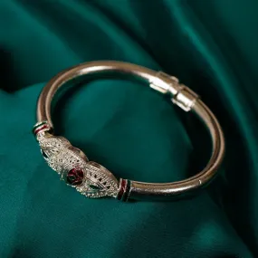 Handcrafted Paka Meenakari Bracelet by Sukhomoy Mukherjee