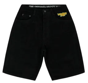 HOMEBOY - X-TRA BAGGY CORD SHORTS - BLACK