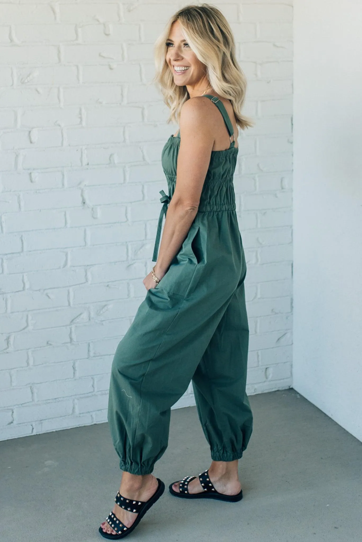 Janey Cargo Jumpsuit