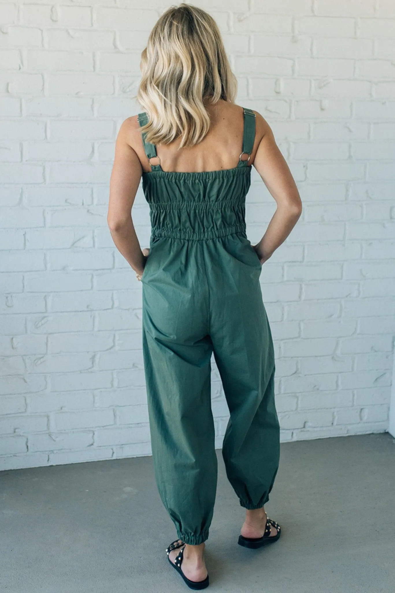 Janey Cargo Jumpsuit