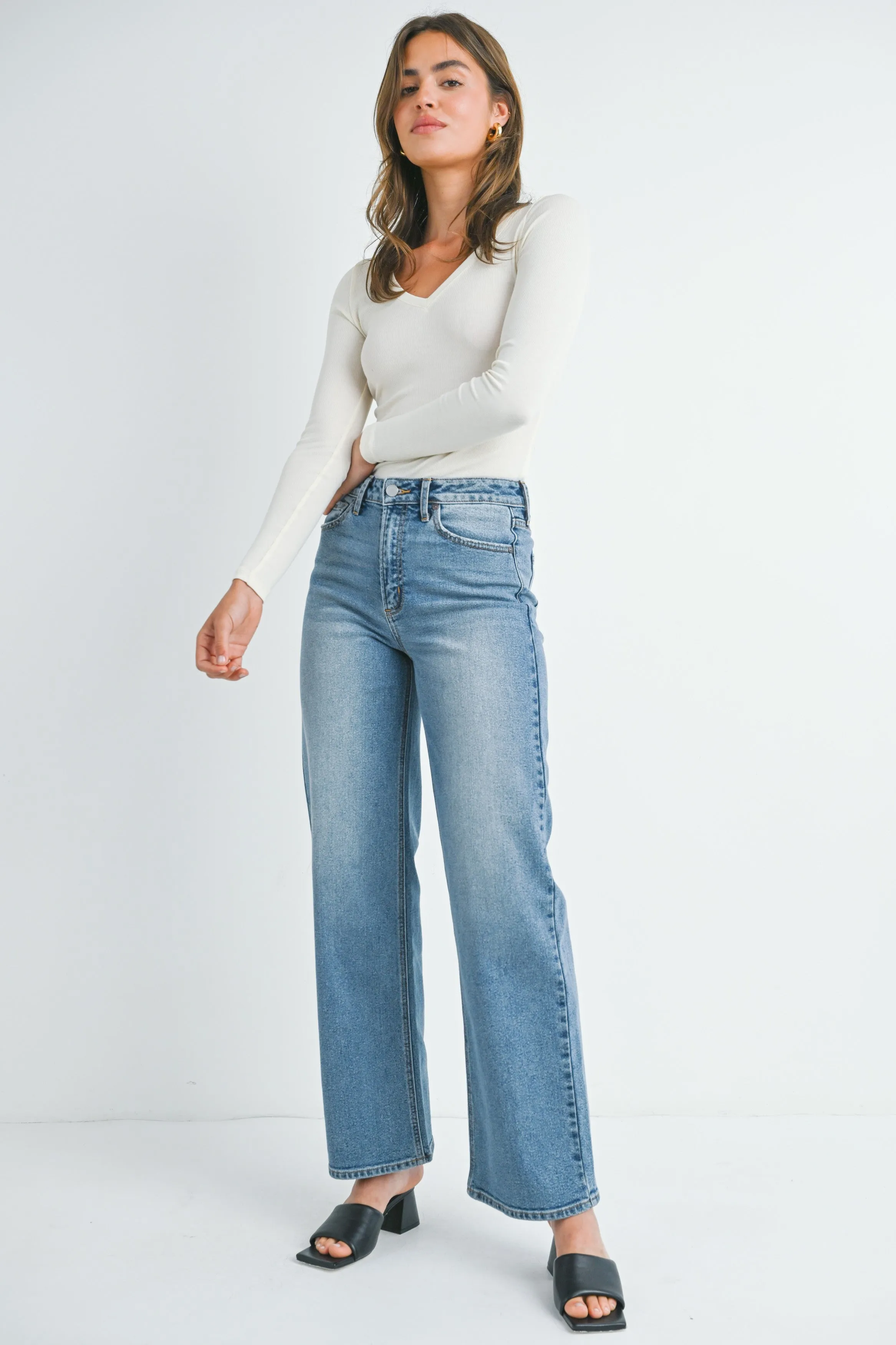 JBD High Rise Straight Pant