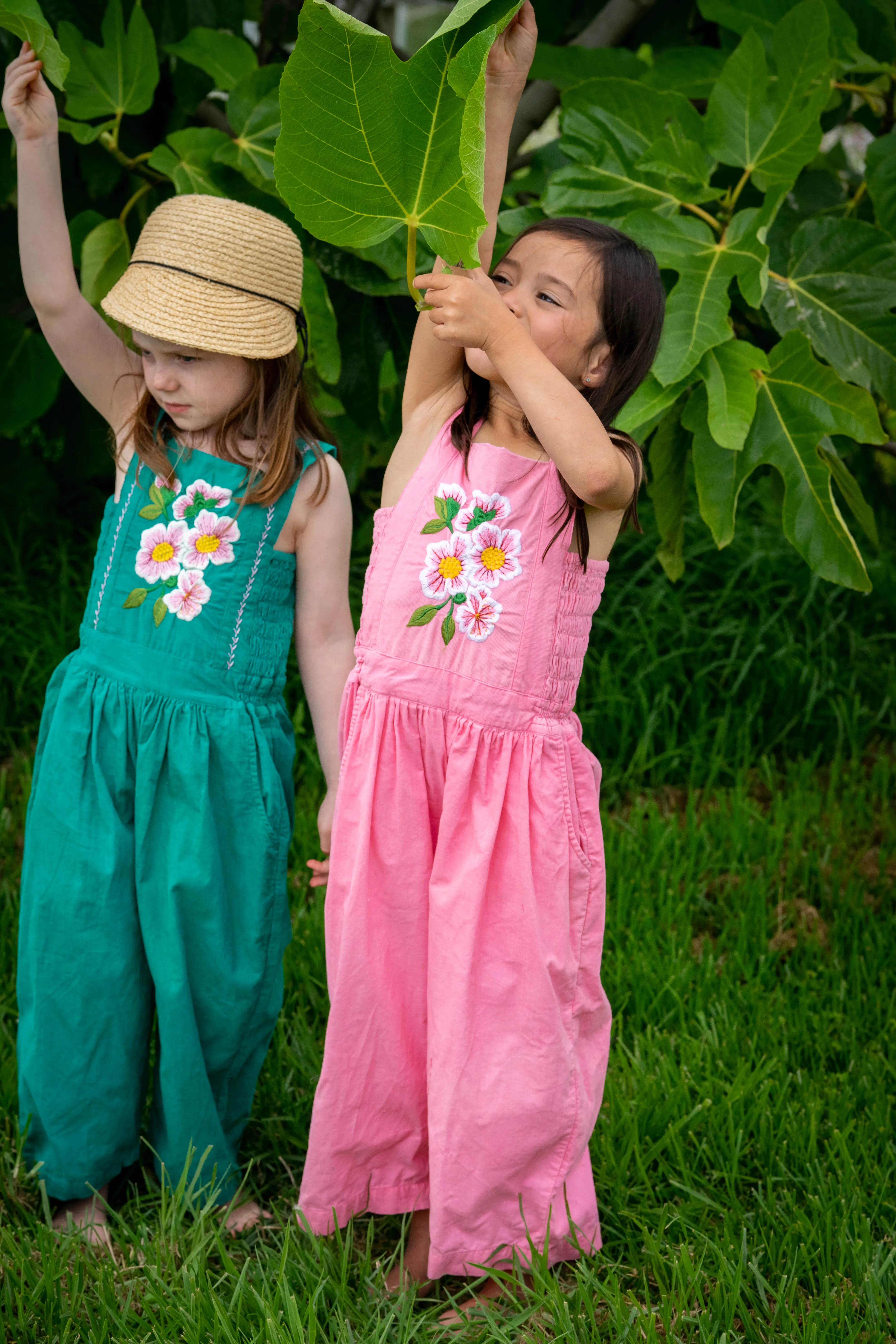 Jolie Jumpsuit Strawberry Pinwale Cord