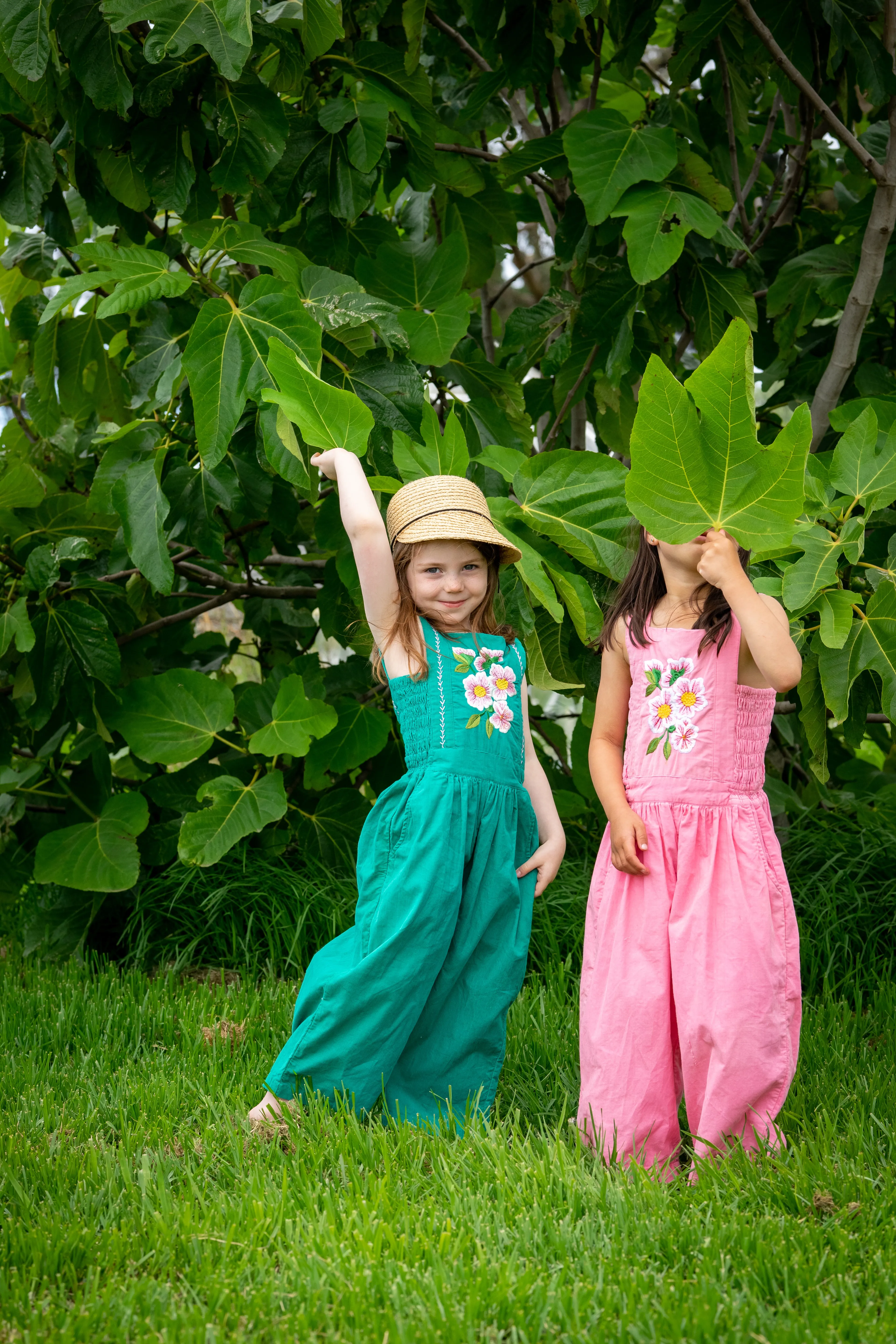 Jolie Jumpsuit Strawberry Pinwale Cord