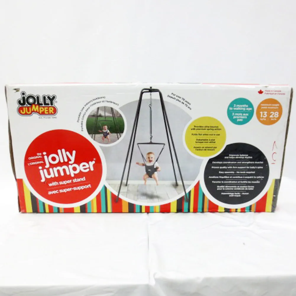 Jolly Jumper Original Exerciser with Extra Tall Super Stand (67120GP) (Open Box)