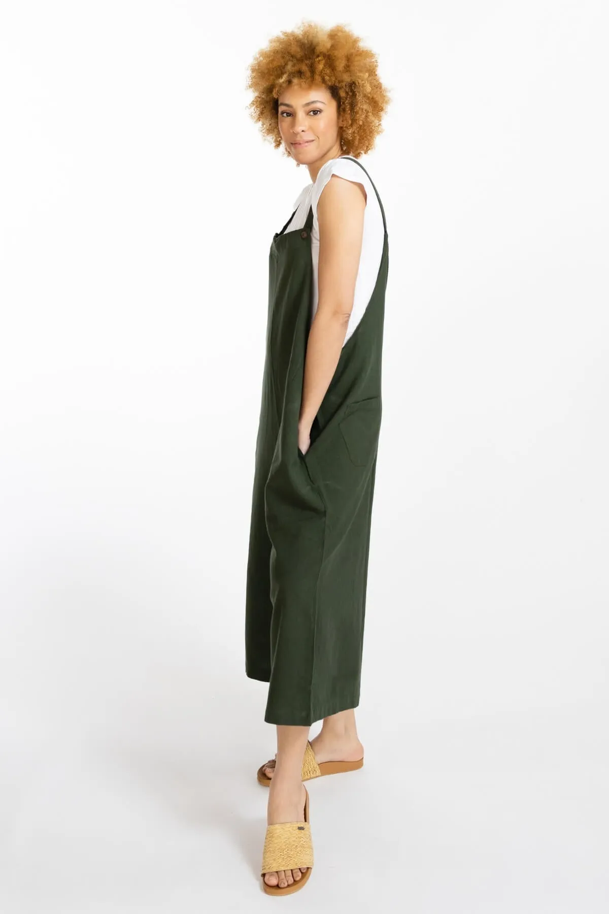 Juanita Overalls - Green