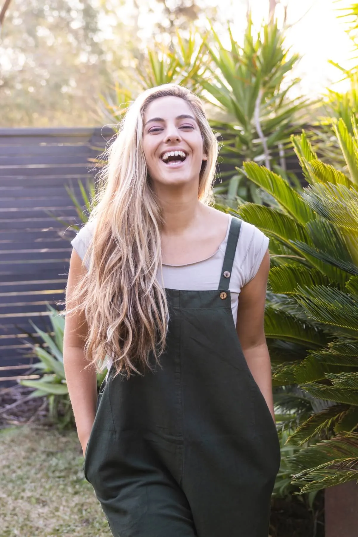 Juanita Overalls - Green