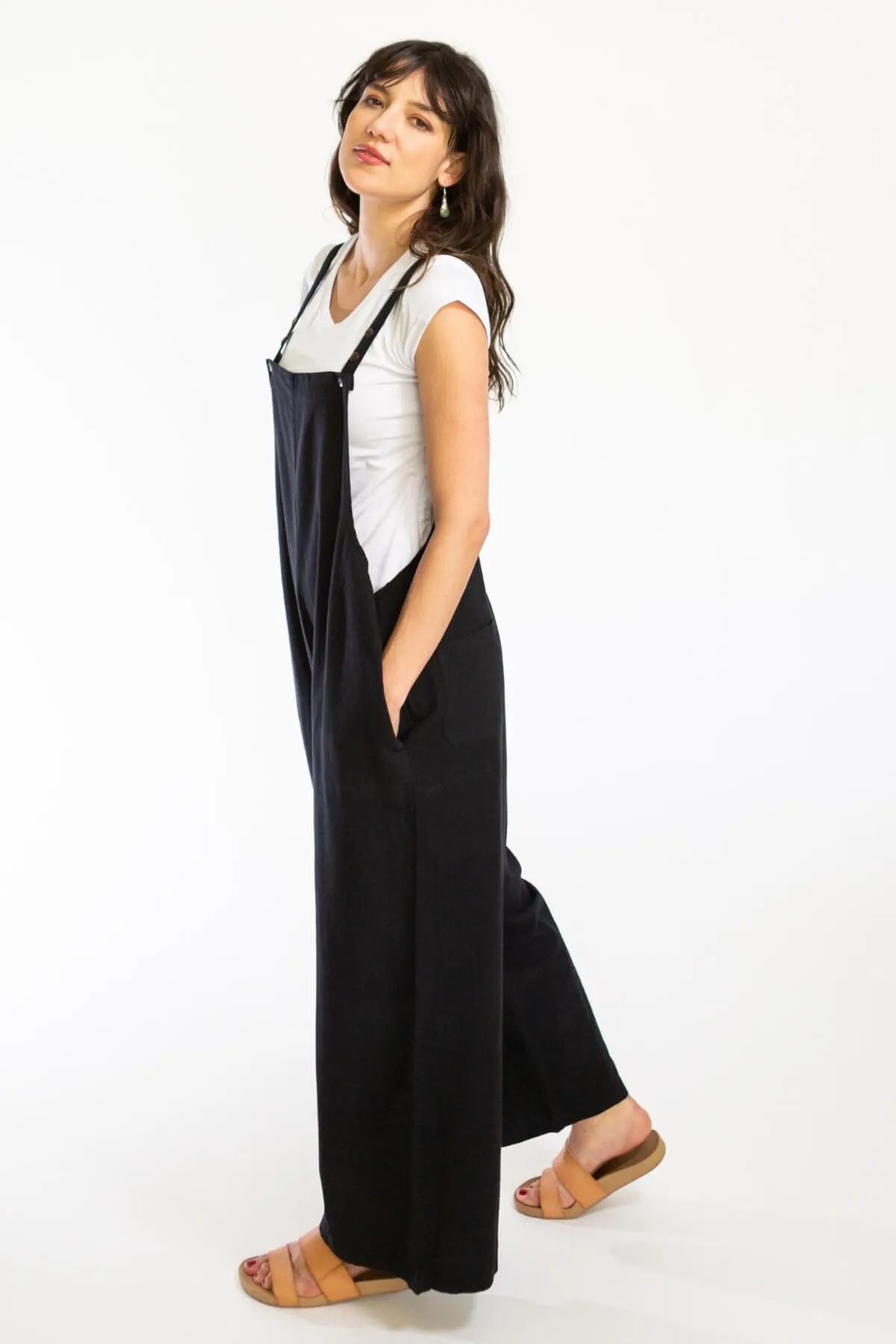 Juanita Overalls Long - Black