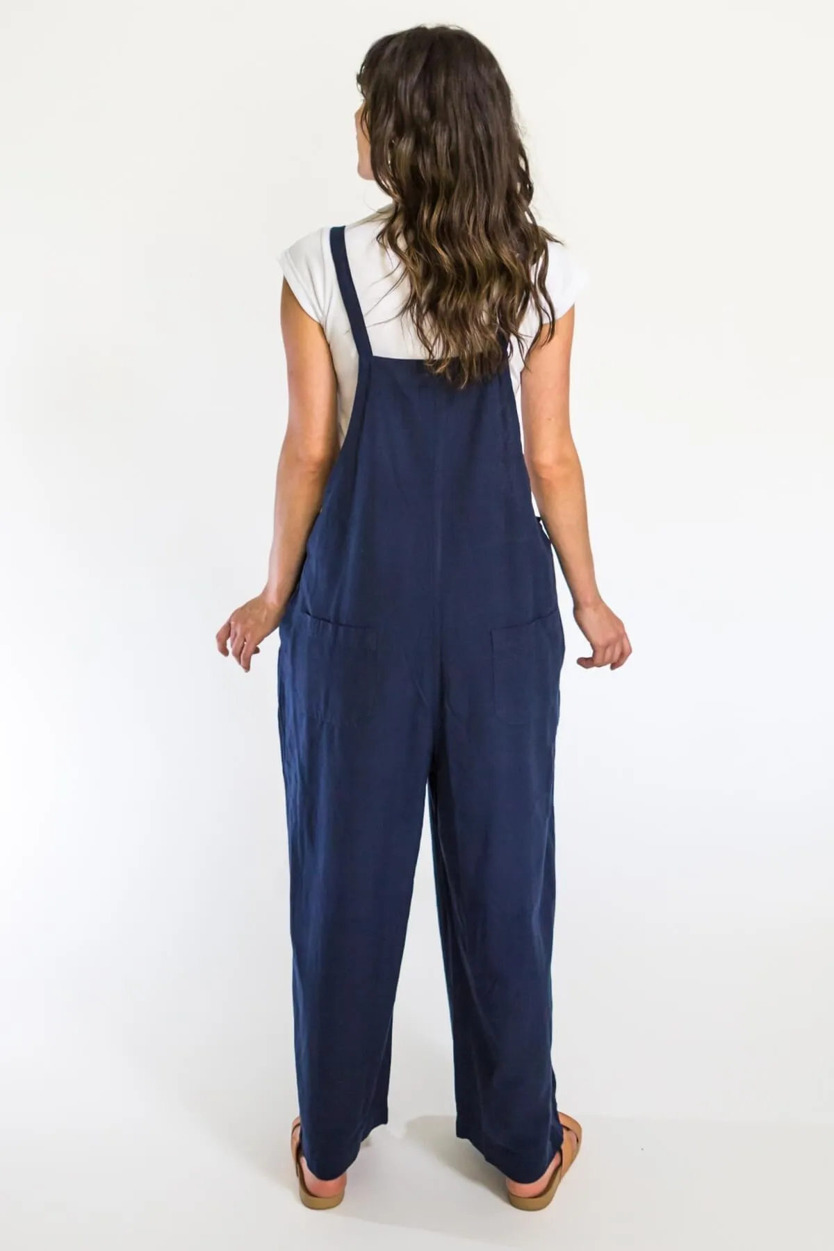 Juanita Overalls Long - Dark Blue