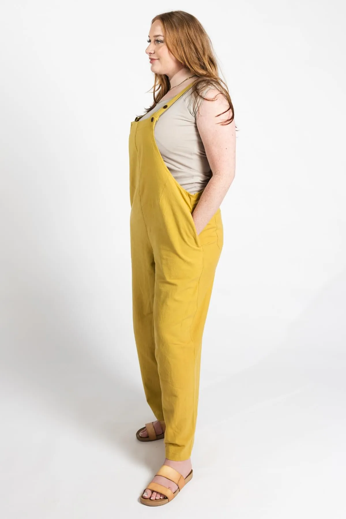 Juanita Overalls Long - Mustard