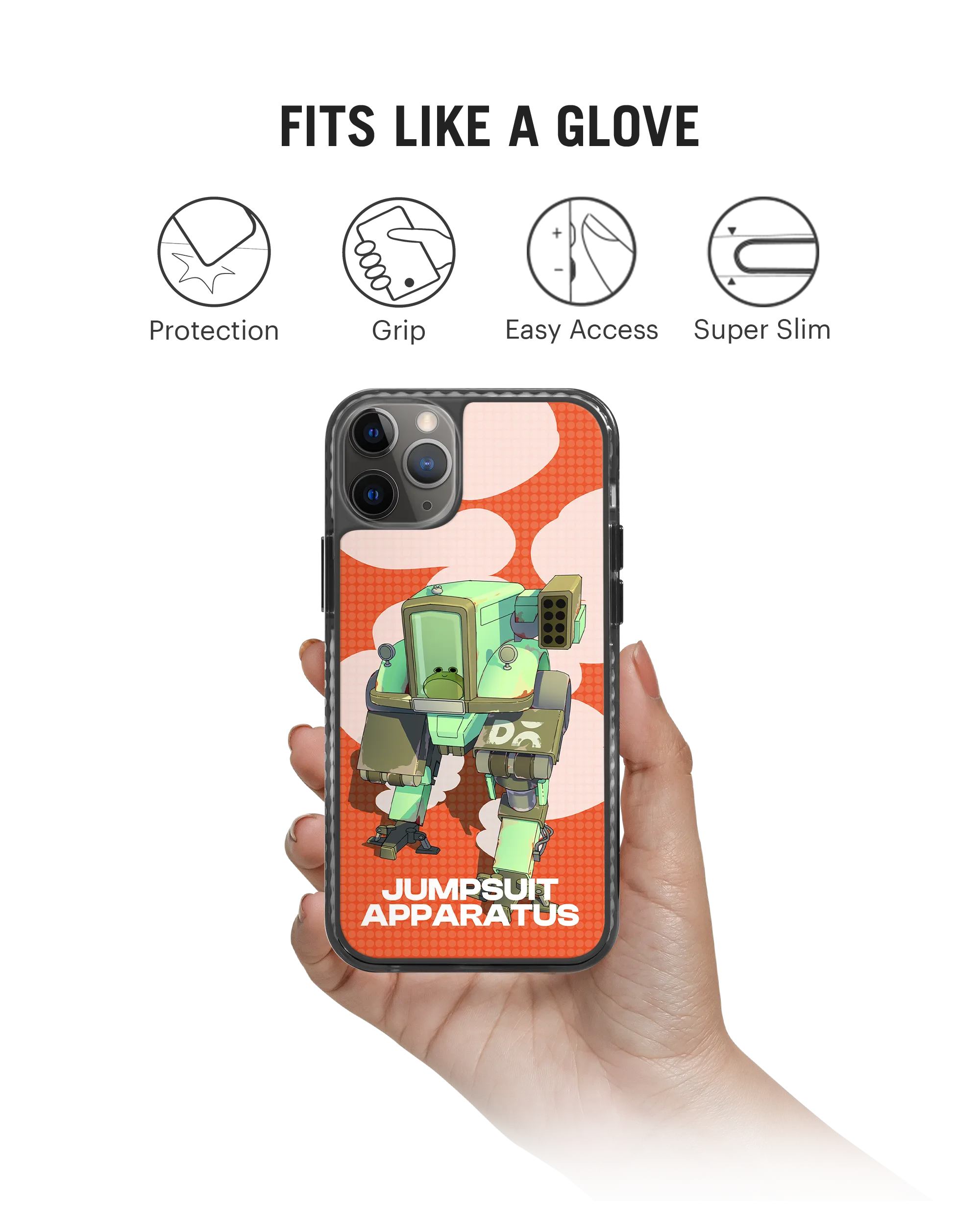 Jumpsuit Apparatus Stride 2.0 Case Cover For iPhone 11 Pro Max