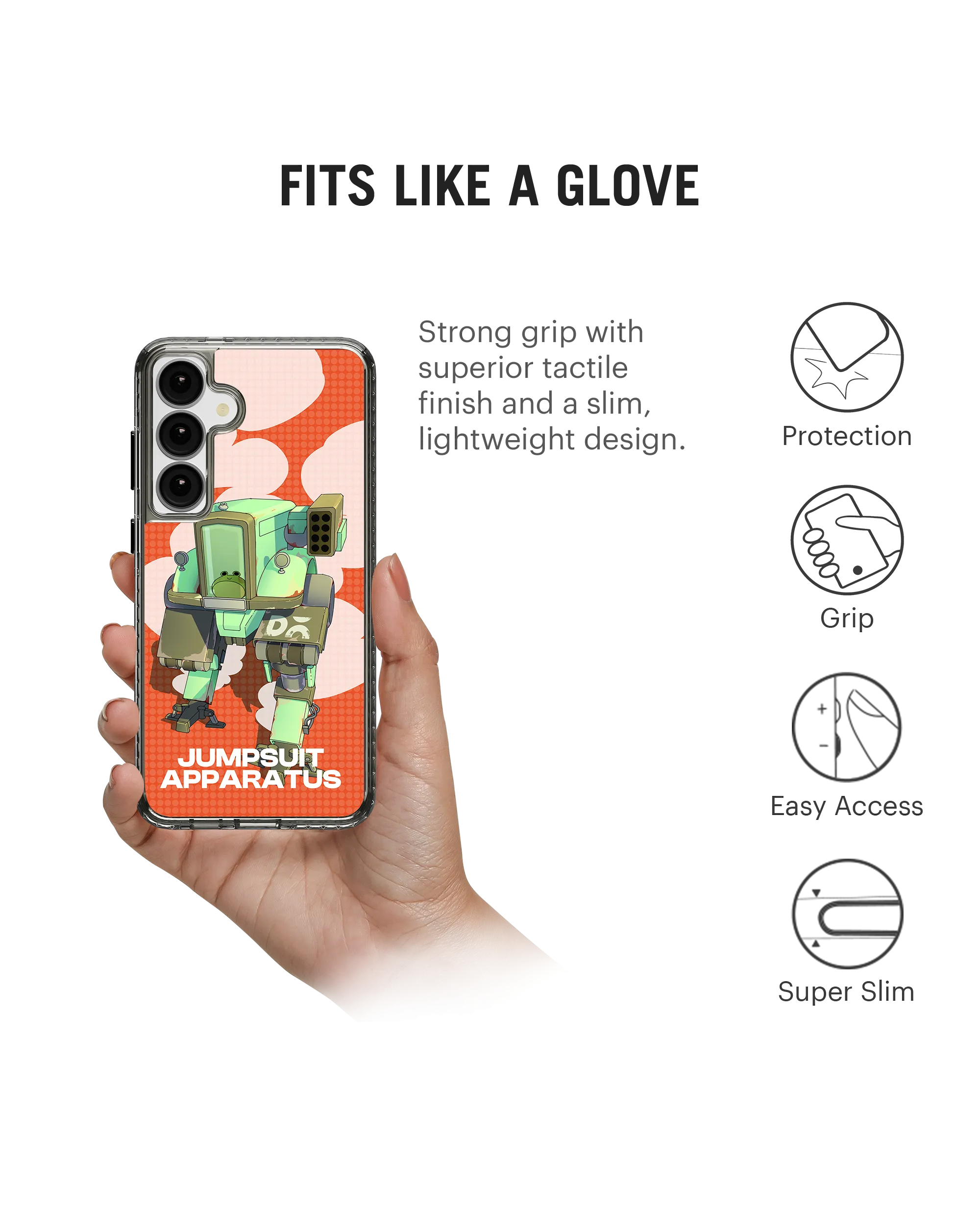 Jumpsuit Apparatus Stride 2.0 Case Cover For Samsung Galaxy S24