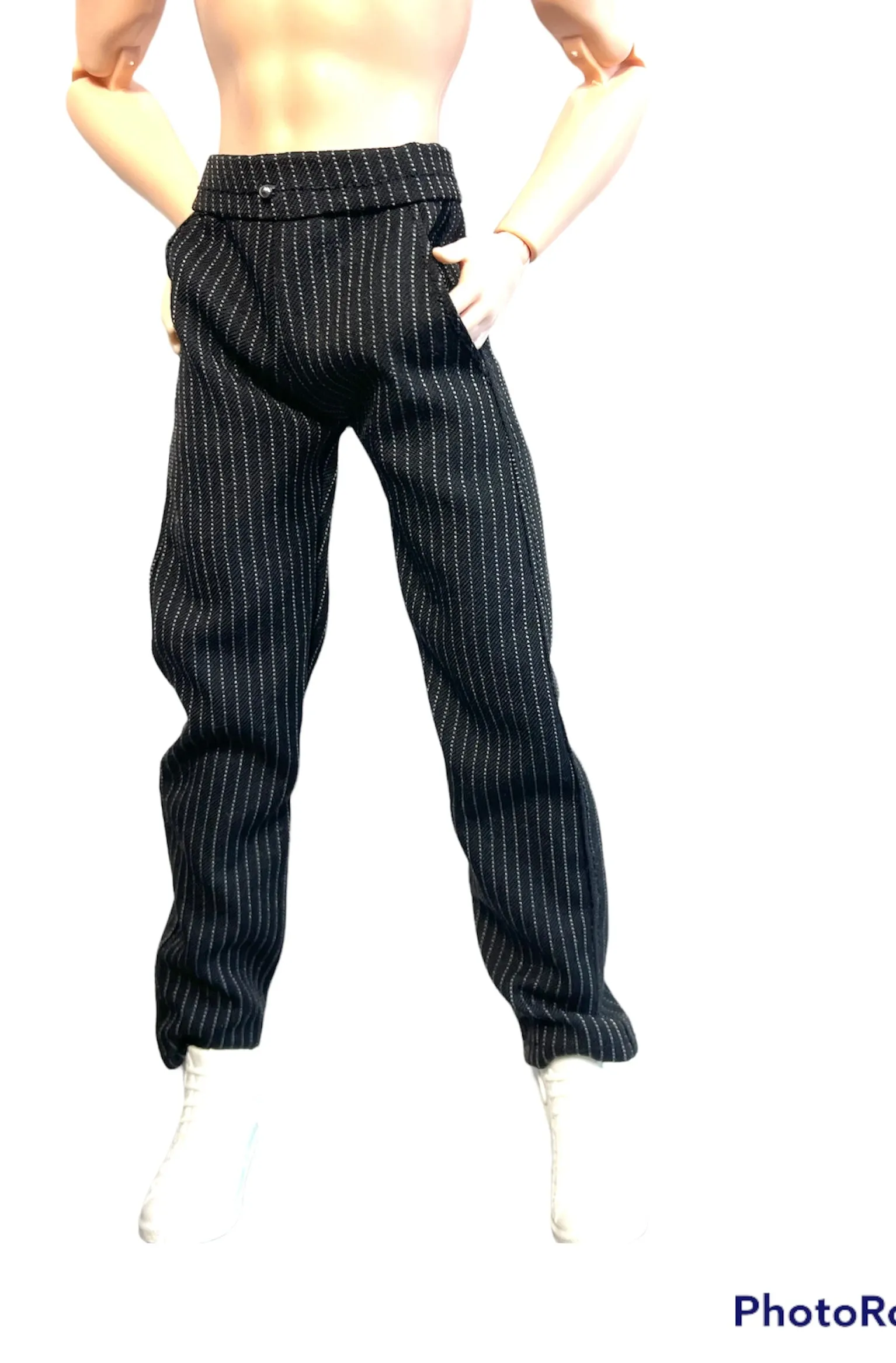 Ken dress pants pin strip pants