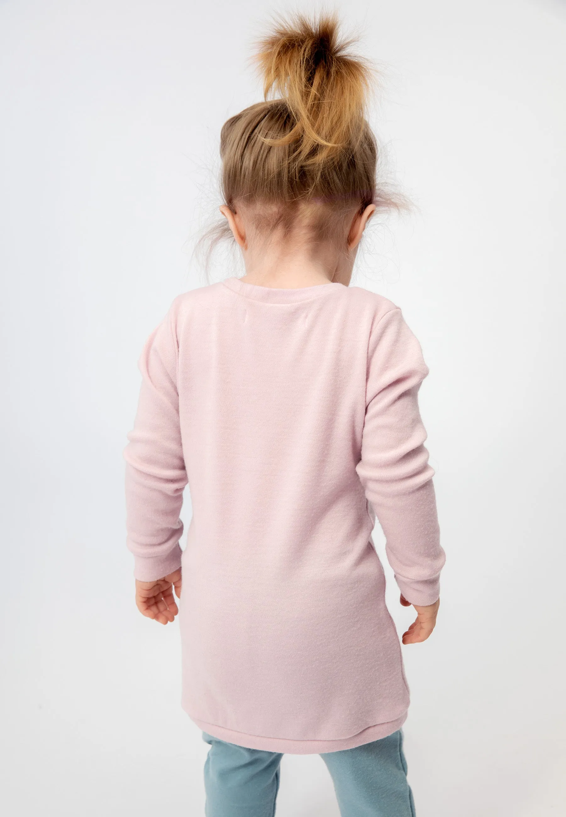 Kids' Merino Tunic Rosa