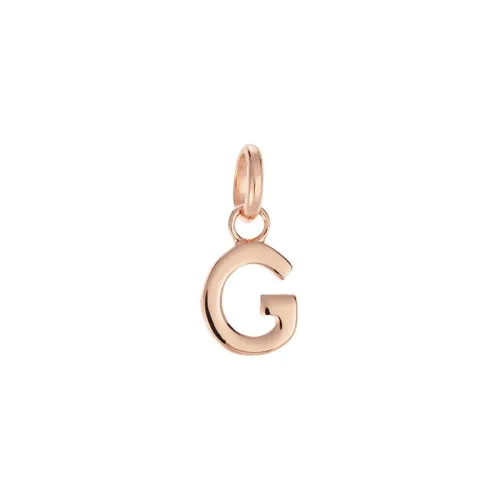 Kirstin Ash Initial Outline A-Z 18K Rose Gold Vermeil