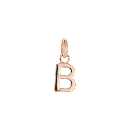 Kirstin Ash Initial Outline A-Z 18K Rose Gold Vermeil