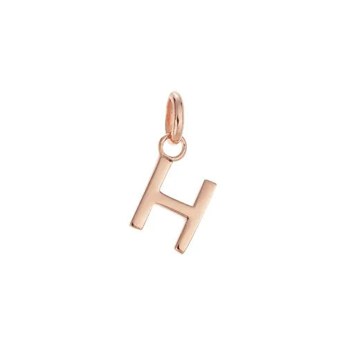 Kirstin Ash Initial Outline A-Z 18K Rose Gold Vermeil