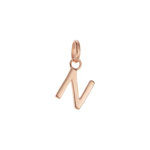 Kirstin Ash Initial Outline A-Z 18K Rose Gold Vermeil