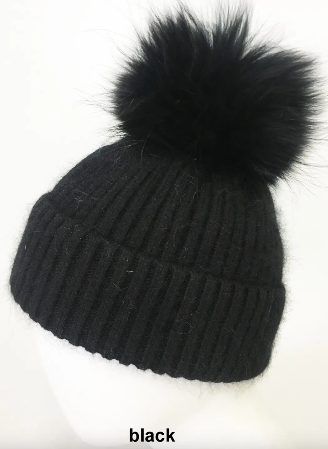 Linda Richards Angora Pom Hat