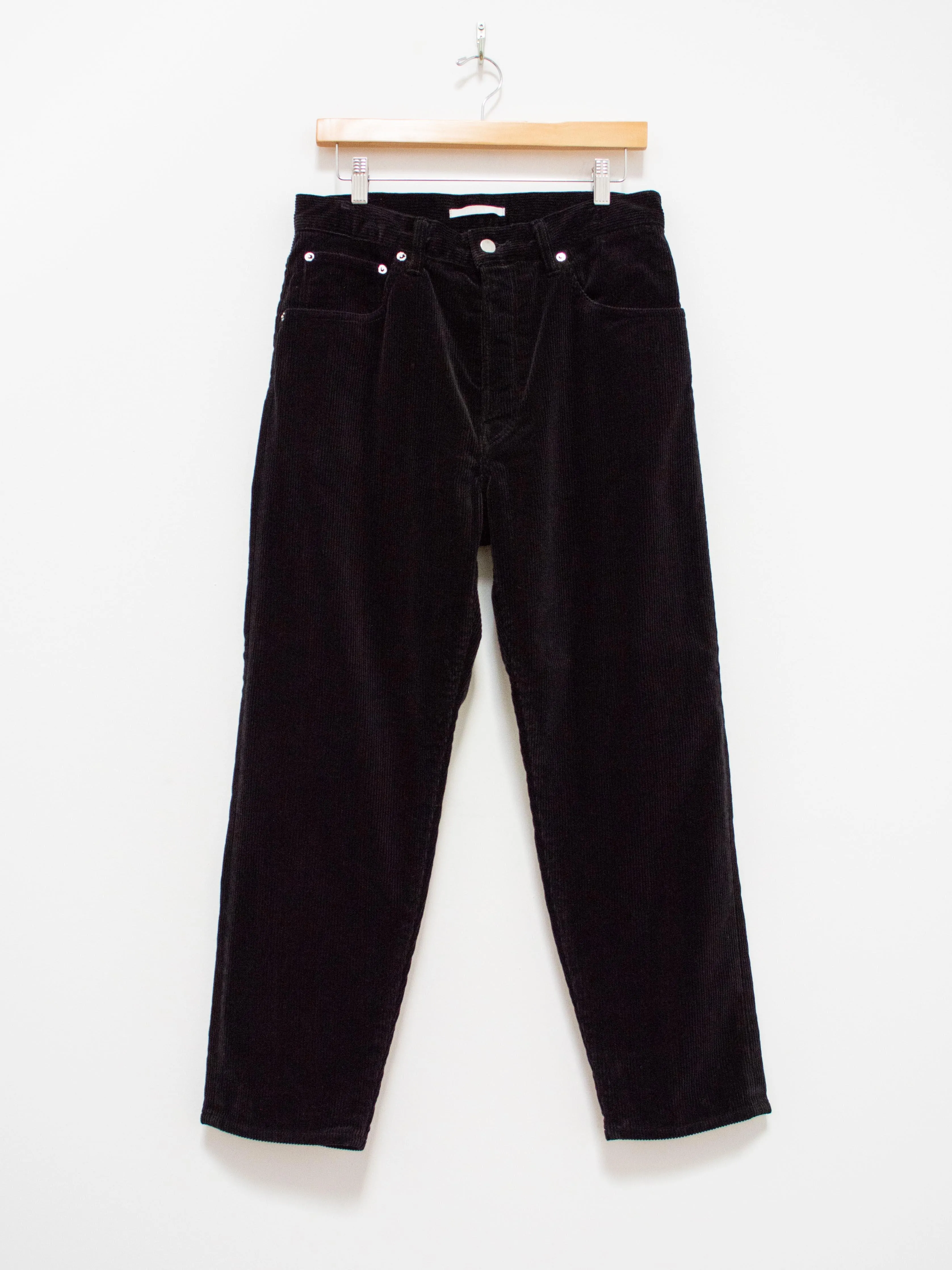 Loose Tapered Corduroy - Black