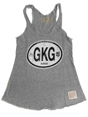 Los Angeles LA Kings Retro Brand WOMEN Gray Go Kings Go GKG Tank Top