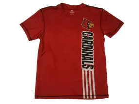 Louisville Cardinals Colosseum YOUTH Boy's Red Performance SS T-Shirt 16-18 (L)