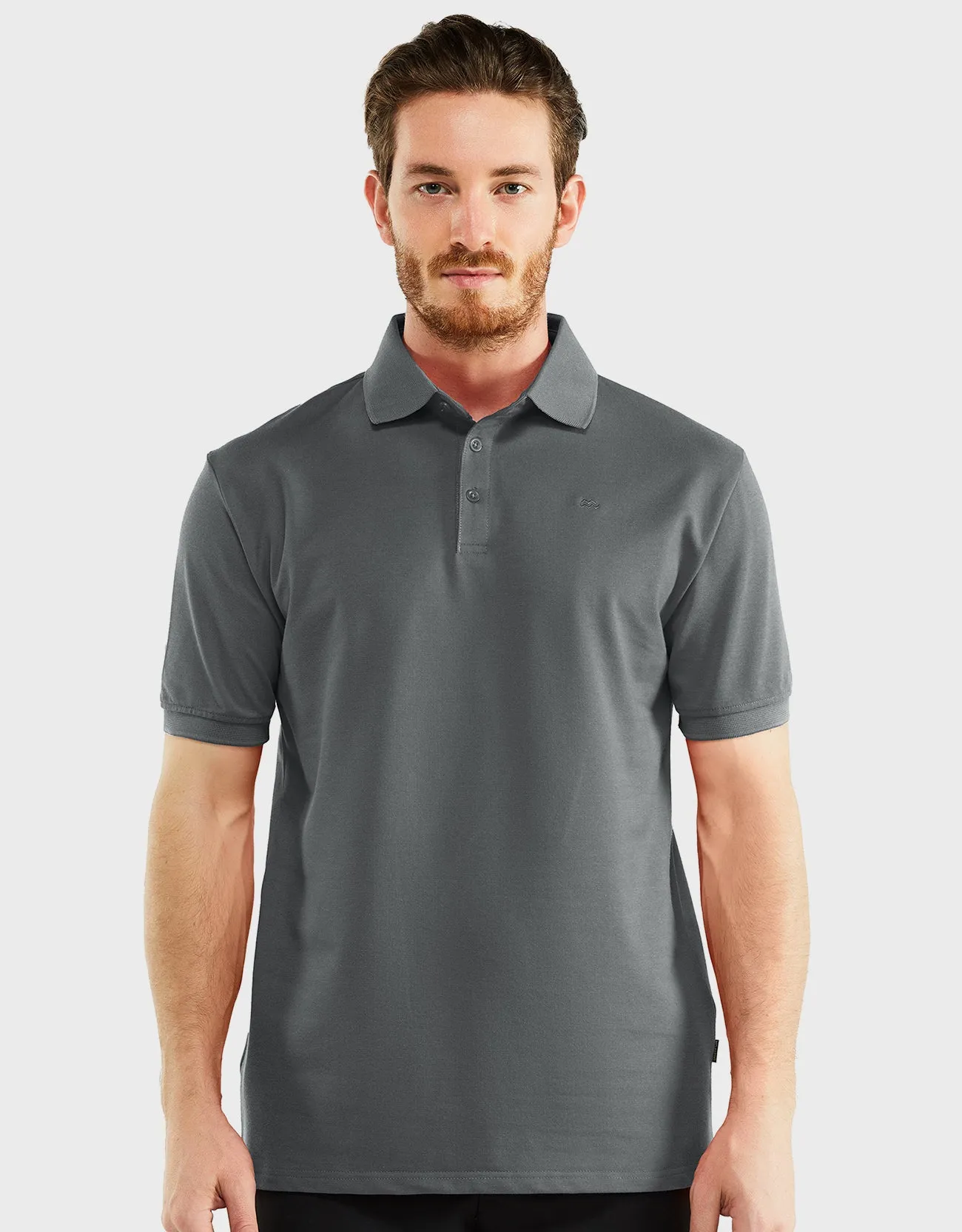 Men's Classic-Fit Cotton-Blend Pique Polo Shirt