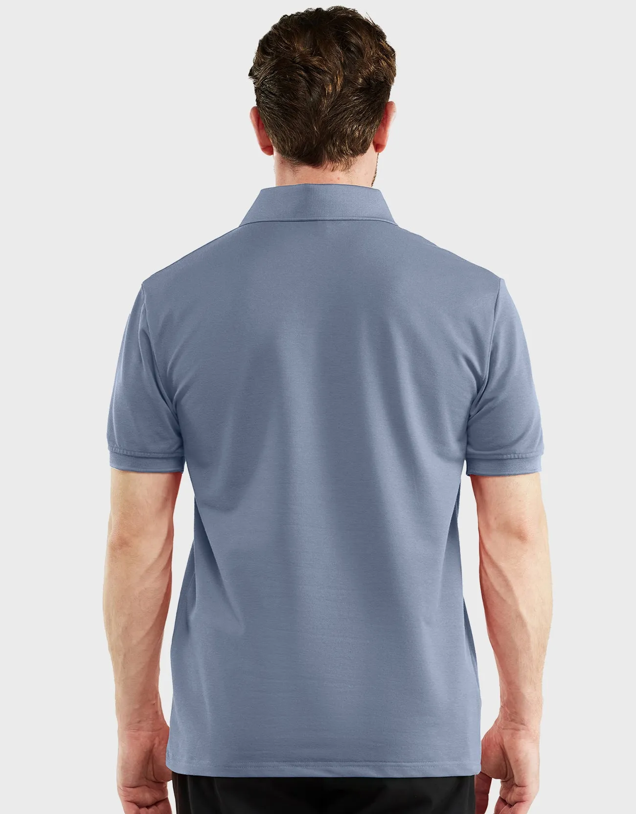 Men's Classic-Fit Cotton-Blend Pique Polo Shirt