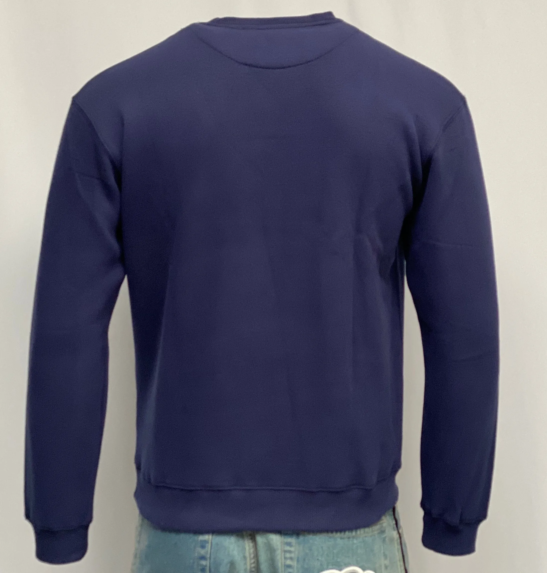 Mens O.G. Symbol Blue Sweat Jumper