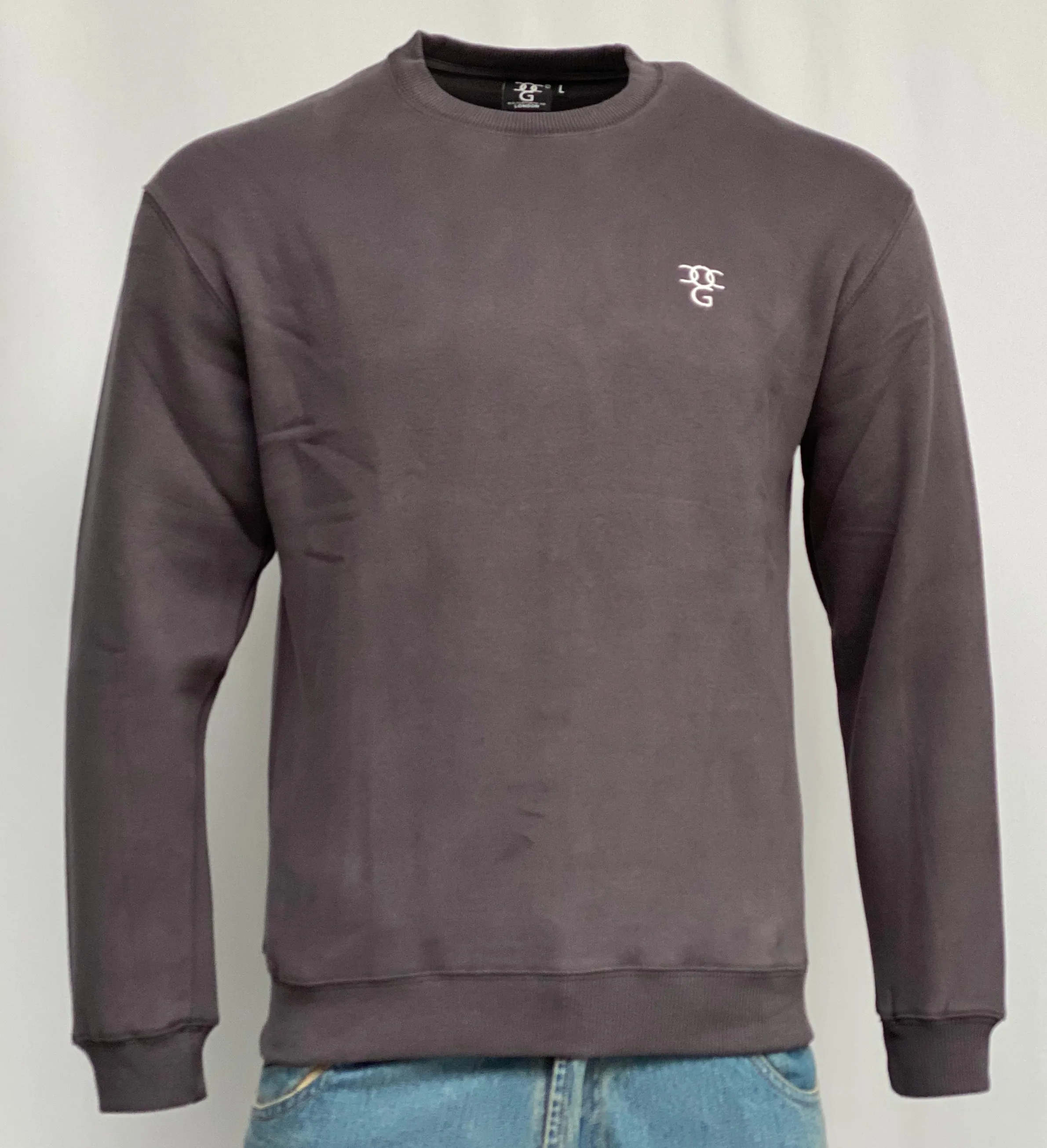 Mens O.G. Symbol Dark Grey Sweat Jumper