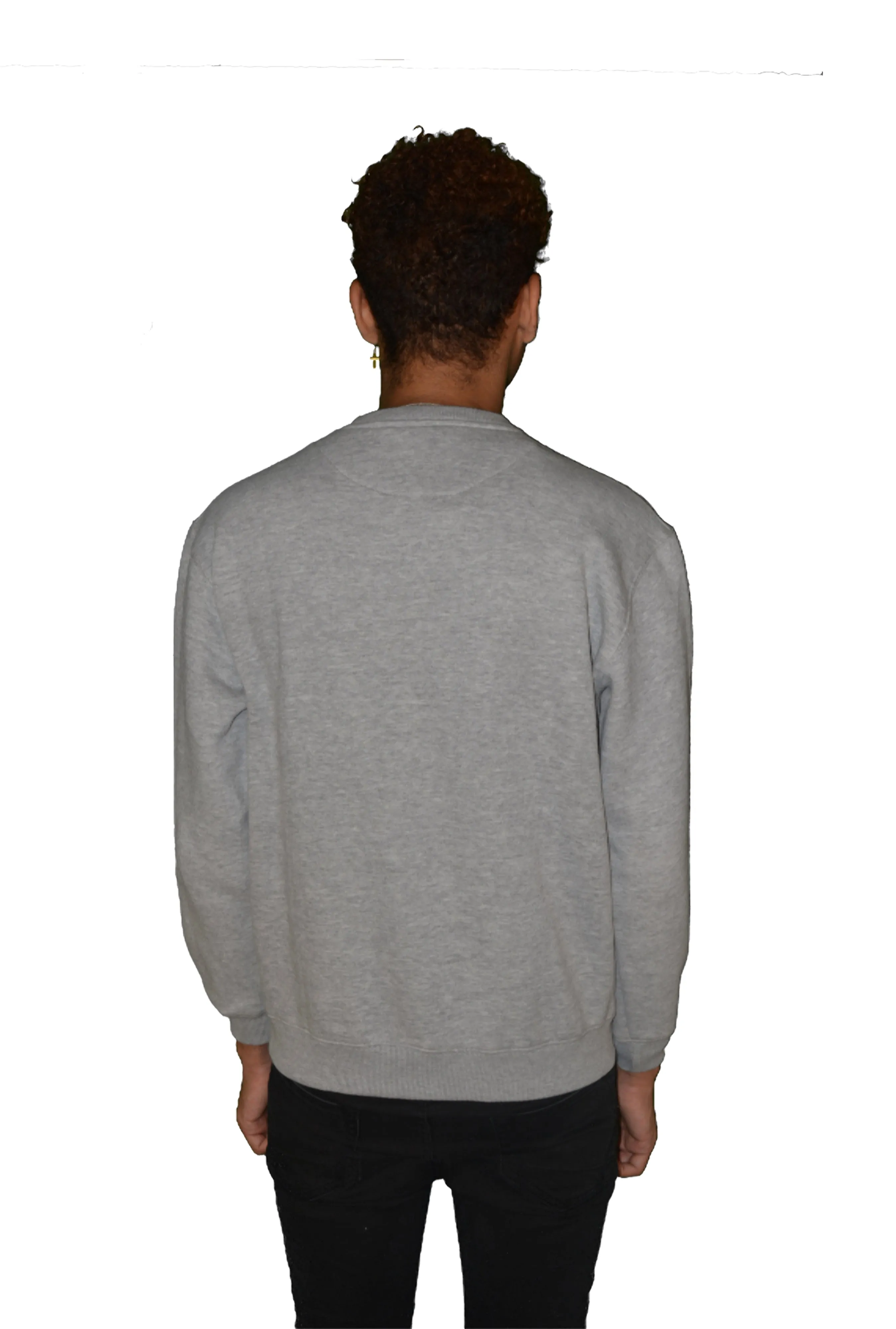 Mens O.G. Symbol Grey Sweat Jumper