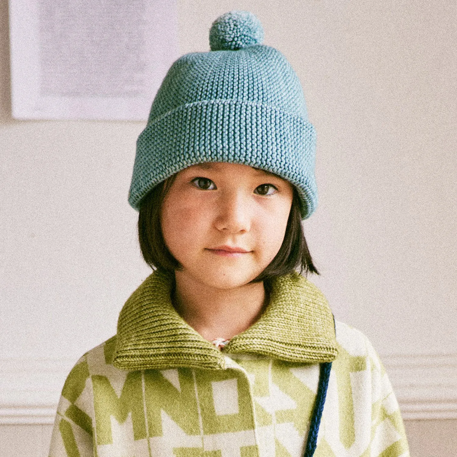 Merino Wool Garter Hat - Yonder